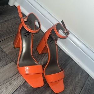 Orange heels